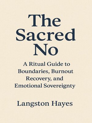 cover image of The Sacred No